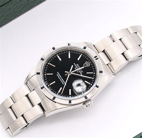 rolex 15210 black dial|rolex oyster perpetual date 15210.